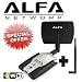 Alfa AWUS036H High power 1000mW 1W 802.11b/g High Gain USB Wireless Long-Rang WiFi network Adapter with 5dBi Rubber Antenna and a 7dBi Panel Antenna and Suction cup / Clip Window Mount - for Wardriving & Range Extension *Strongest on the Market*