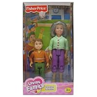 Grandma and Brother Loving Family Doll Play Set