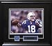 Peyton Manning 8X10 Pin & Plate - Throwing Ball Dark Jersey