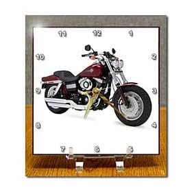 Desk Clock Picturing Picturing Harley Davidson Motorcycle Dyna FXD