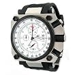 Adee Kaye Airmaster Men's Oversized Chronograph Watch White Dial Model AK4006