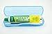 Duttek Travel Toothbrush Case and Carrier, Portable Business Trips Wash Cup Holder Organizer for Trips and Daily Use (Blue)