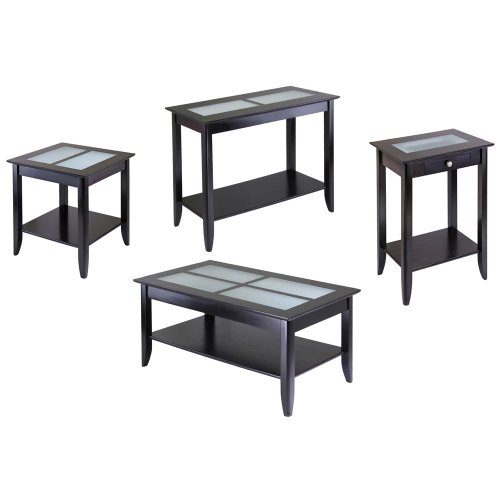 Syrah Table Collection - Espresso