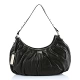 Charles David Black Leather Lyon Medium Hobo