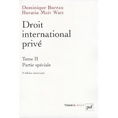 Droit international priv�. Tome 2
