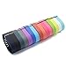 Henoda 15 Pcs Large Replacement Bands with Clasps for Fitbit Flex Only /No Tracker (Pack of 15 (Large))