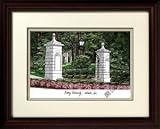 Emory University Alumnus Alumnus 14x18 Mahogany Framed Collegiate Lithograph