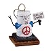 S'mores Peace Christmas Ornament