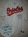 Jim Palmer Signed Inscribed Orioles Jersey