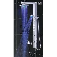 LED Aluminium Duschpaneel Duschs�ule von Sanlingo