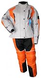 Produkt-Bild: Damen Motorradkombi-set Cordura Motorradjacke Motorradhose ORANGE, Gr&ouml;&szlig;e:M