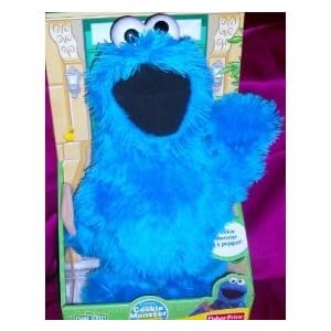 Cookie Monster 18 Full Body Hand Puppet Doll Sesame Street by