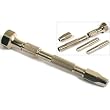 Pin Vise Pocket Watch Clock Drilling Tools & 2 Collets