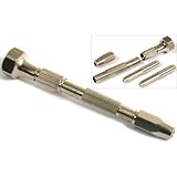 Pin Vise Pocket Watch Clock Drilling Tools & 2 Collets