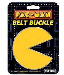 Pac-Man Belt Buckle with Chrome