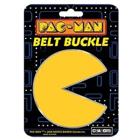 A91 Pac Man Belt Buckle Arcade Video Game PacMan SALE