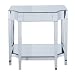 Art Deco Style Cinema Console Table w Mirror Finish &... Art Deco Style Cinema Console Table w Mirror Finish &...