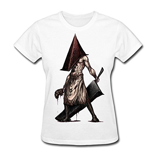 C Women's Pyramid Head T-Shirt - L White