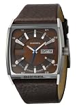 Image of Diesel DZ1254 Gents Brown Leather Strap Brown Dial Watch