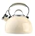 Meyer Prestige Enamel Stove Top Kettle, Almond, 1.9 Litre Image