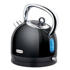 Breville VKJ468 Black Stainless Steel Traditional Kettle