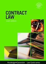 Contract Lawcards (Law Cards)