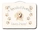 poodle25 - White Poodle Spoiled Rotten Slate