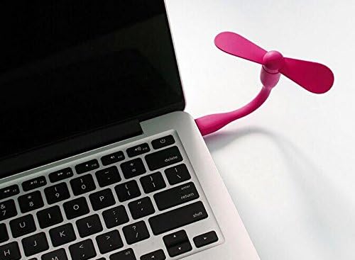 3 pcs OPCC Summer Essential Mobile USB-Powered Portable Fan,Super Strong Wind with Low Power Consumption,Quiet Fan for Power Bank/notebook/laptop/computer（Pack of 3）