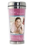 TIME FLIES thermal photo travel mug by Malden - 4x4