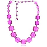 TARINA TARANTINO Classic Fuchsia Lucite Cubed 