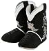 Cicciabella Silver Lining Riders Black Slipper Boot - Final Sale!