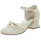 Easy USA Toddler Girls Shoes White Dress Special Occasion Slippers 10