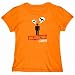 T-Shirt Woman Orange " Dog Addiction - Standard Schnauzer " Dog