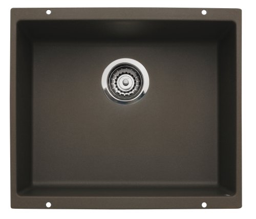 Blanco 440062 Précis Large Bowl Sink, Café Brown