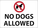 SIGNS-NO DOGS ALLOWED