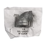 3/8 IN 90d Galvanized Elbow