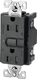 Cooper Wiring Devices 9566TRSG Aspire Tamper Resistant GFCI Duplex Receptacle, Silver Granite
