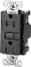 Cooper Wiring Devices 9566TRSG Aspire Tamper Resistant GFCI Duplex Receptacle, Silver Granite