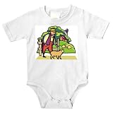 Onesie with man, body, individuals, individual, past, little, humans, farming, person, lamb, human, Farmer, persons, chasing, barnyard, out, people, livestock, farm, watching