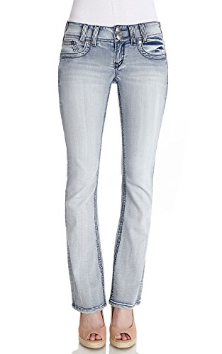 WallFlower Juniors Basic Luscious Curvy Bootcut Jeans