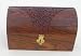 Kitchen & Housewares : Fantastic round Wooden treasure chest trinket box