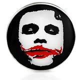 OFFICIALLY LICENSED JOKER HEATH LEDGER DARK KNIGHT HA HA BATMAN BELT BUCKLE