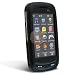 Clip On Rubber Coated Case for Samsung Impression A877 - Black