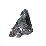 Ducati 1198 1098 848 Carbon Fiber Exhaust Cover Red Emblem by TEKARBON