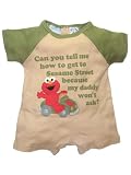 Elmo Direction Romper - Multi-colored - 6-9 Mths