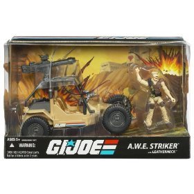 G.I. JOE A.W.E. Striker with Leatherneck