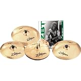 Zildjian ZBT B4 Cymbal Package (13 Inch Hi Hats, 14 Inch Crash, 18 Inch Crash/Ride)