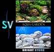 12" Aquagarden/brightstone Background 50ft