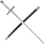 Whetstone Cutlery 39 In Medieval Sword with Hard Scabbard Wire Wrapped Handle Sword