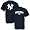 Nike New York Yankees Navy Blue Arched Date T-shirt